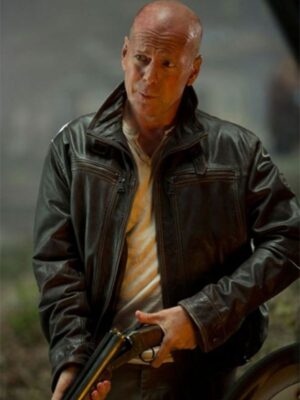 A Good Day to Die Hard John Mcclane Black Jacket