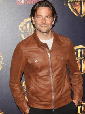 A Star Is Born Bradley Cooper Brown Jacket