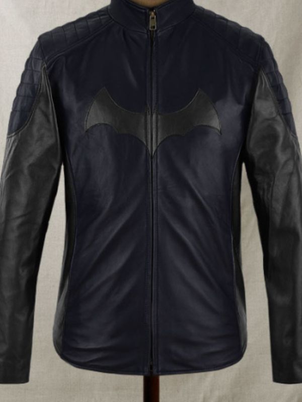 Batman Begins Bruce Wayne Black Jacket