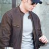 Captain America Civil War Steve Rogers Brown Jacket