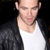 Chris Pine Black Leather Jacket