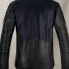 Christian Bale Black Leather Jacket