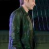 David Duchovny Black Leather Jacket