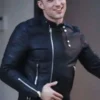 Ed Skrein Black Jacket