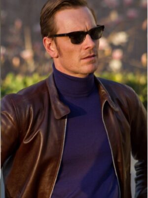 Erik Lensherr Brown Leather Jacket