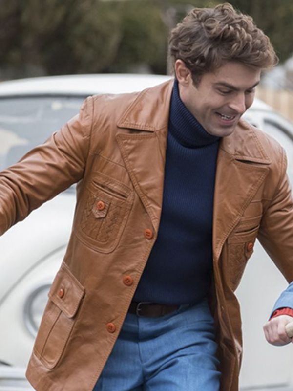 Extremely Wicked Shockingly Evil and Vile Ted Bundy Brown Blazer