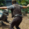 Jurassic World Chris Pratt Brown Leather Vest