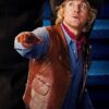 Owen Wilson Brown Leather Vest