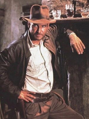 Raiders of the Lost Ark Harrison Ford Brown Jacket