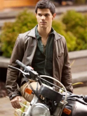 Taylor Lautner Leather Jacket