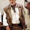 The League of Extraordinary Gentlemen Allan Quatermain Brown Leather Vest