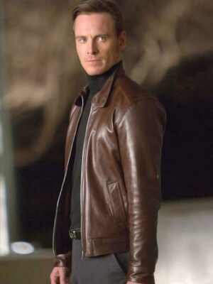 X Men First Class Erik Lensherr Brown Jacket