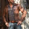 X Men Logan Brown Jacket