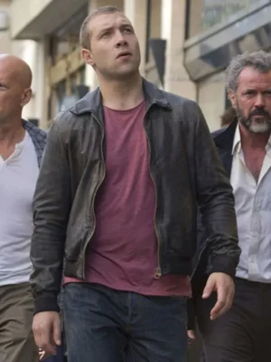 A Good Day to Die Hard Jack Mcclane Black Jacket