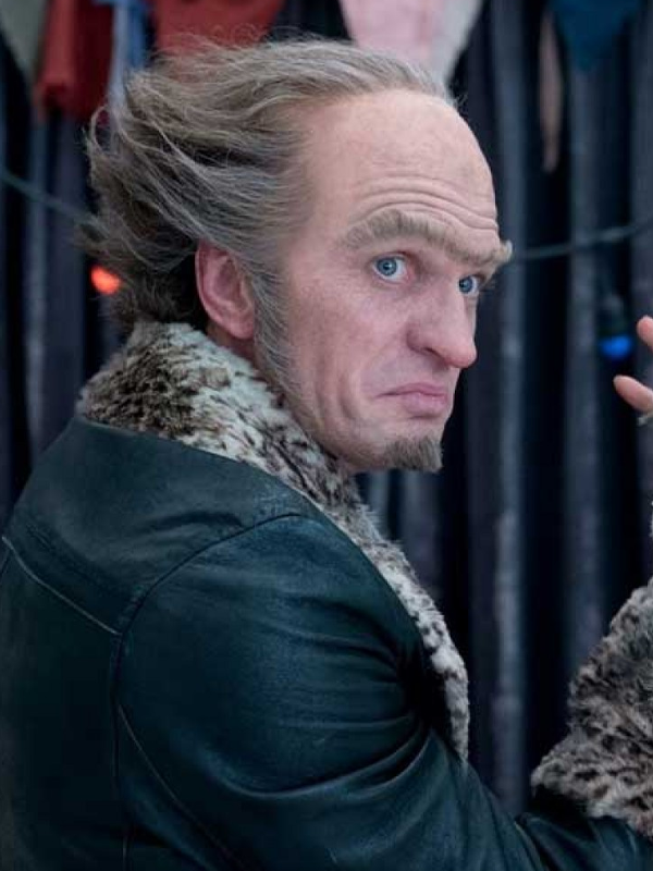 A Series of Unfortunate Events Count Olaf Black Leather coat