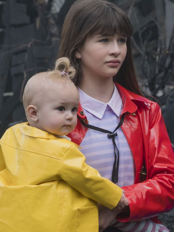 A Series of Unfortunate Events Violet Baudelaire Red Coat