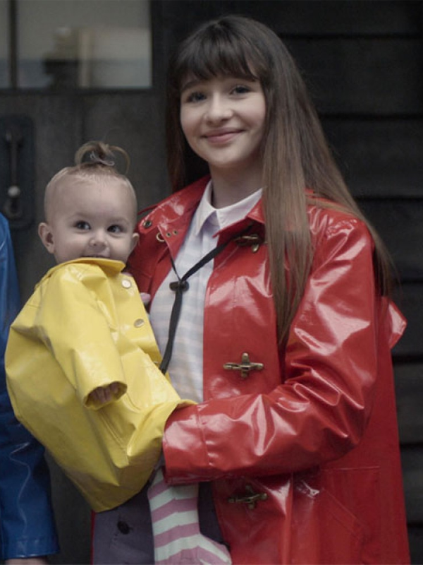 A Series of Unfortunate Events Violet Baudelaire Red Coat