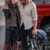 A Star Is Born Ally Campana Brown Vest