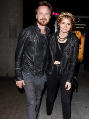 Aaron Paul Black Jacket