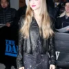 Amanda Seyfried Black Biker Jacket