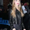 Amanda Seyfried Leather Biker Jacket