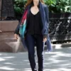 Amy Adams Blue Bomber Jacket