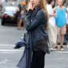 Amy Adams Blue Bomber Jacket