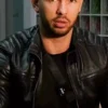 Andrew Tate Black Leather Jacket