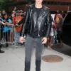 Ansel Elgort Actor Black Jacket
