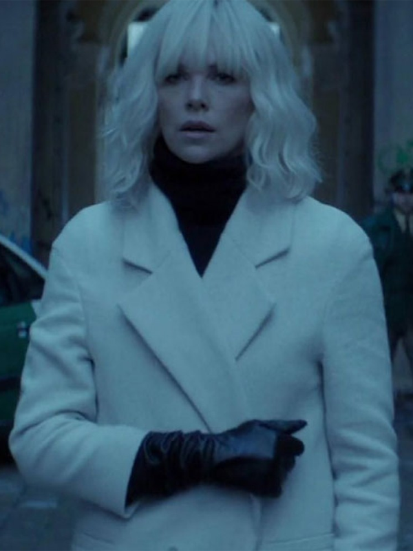 Atomic Blonde Lorraine Broughton White Coat
