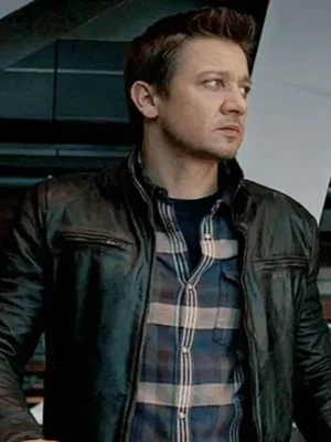 Avengers Age of Ultron Clint Barton Black Jacket