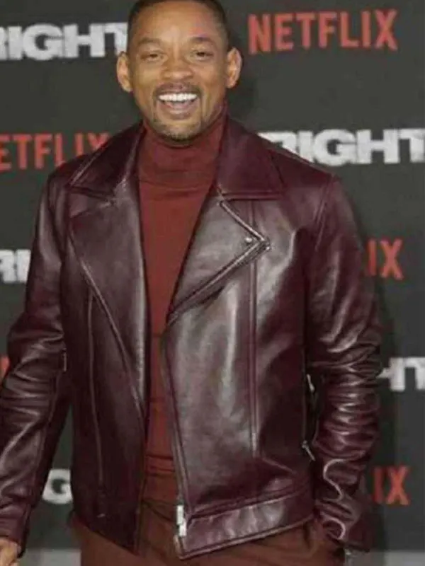 Bad Boys For Life Will Smith Burgundy Jacket
