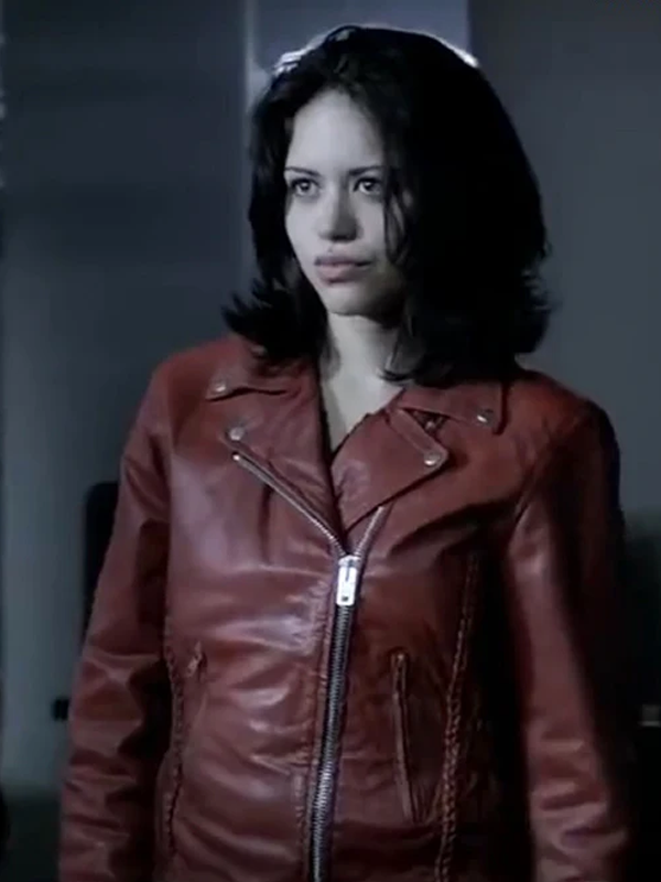 Ben 10 Alien Swarm Elena Validus Leather Jacket