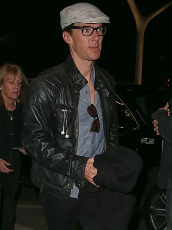Benedict Cumberbatch Leather Jacket
