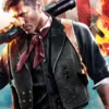 BioShock Infinite Booker DeWitt Black Leather Vest