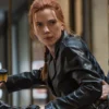 Black Widow Scarlett Johansson Leather Jacket