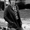 Born to Run Bruce Springsteen Black Leather Coat
