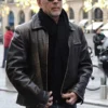 Bruce Willis Distressed Brown Jacket