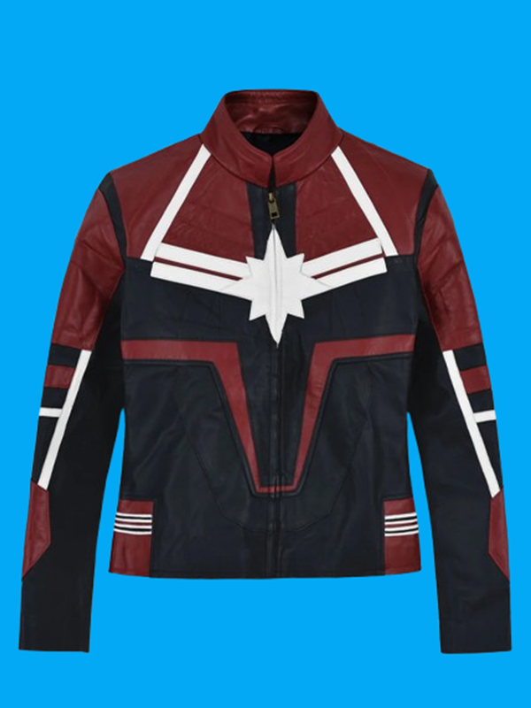Captain Marvel Carol Danvers Woman Leather Jacket
