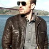 Chris Evans Leather Jacket
