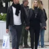 Chris Martin Leather Black Jacket