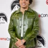CinemaCon Event Anthony Ramos Green Jacket