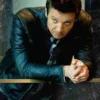 Clint Barton Black Leather Jacket