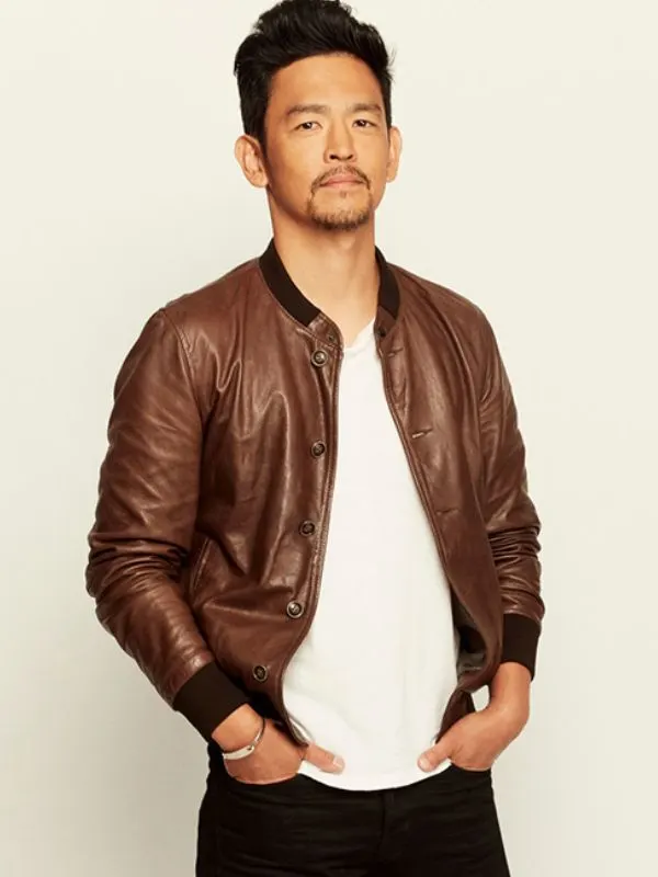 Comic Con International John Cho Brown Jacket