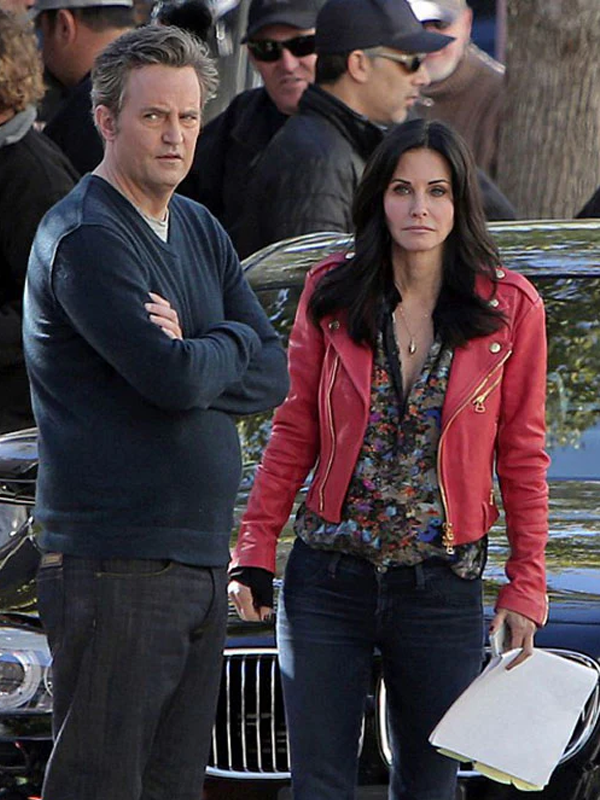Courteney Cox Pink Jacket