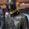 Daft Punk Black Leather Jacket