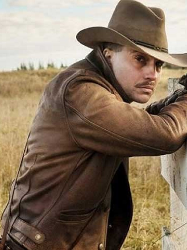 Damnation Creeley Turner Brown Leather Jacket