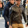 David Beckham English Former Footballer Brown Jacket