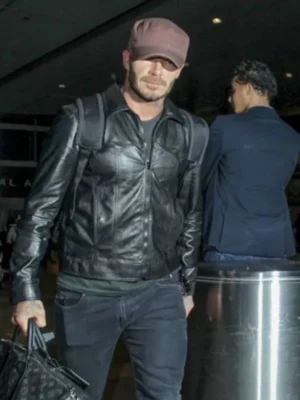 David Beckham Footballer Black Jacket