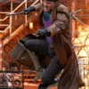 Deadpool Wolverine Gambit Brown Leather Coat